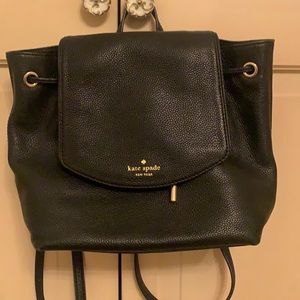 Kate Spade black backpack